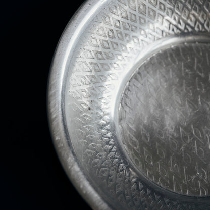 Talo -lääkäri - Bakke, Tura, antiikki hopea - H: 4 cm, dia: 12 cm