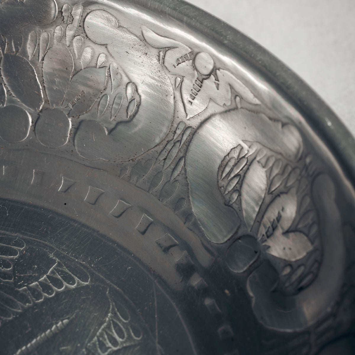 Talo -lääkäri - Bakke, Tura, antiikki hopea - H: 3 cm, Dia: 15 cm