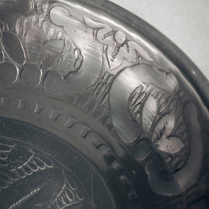 Talo -lääkäri - Bakke, Tura, antiikki hopea - H: 3 cm, Dia: 15 cm