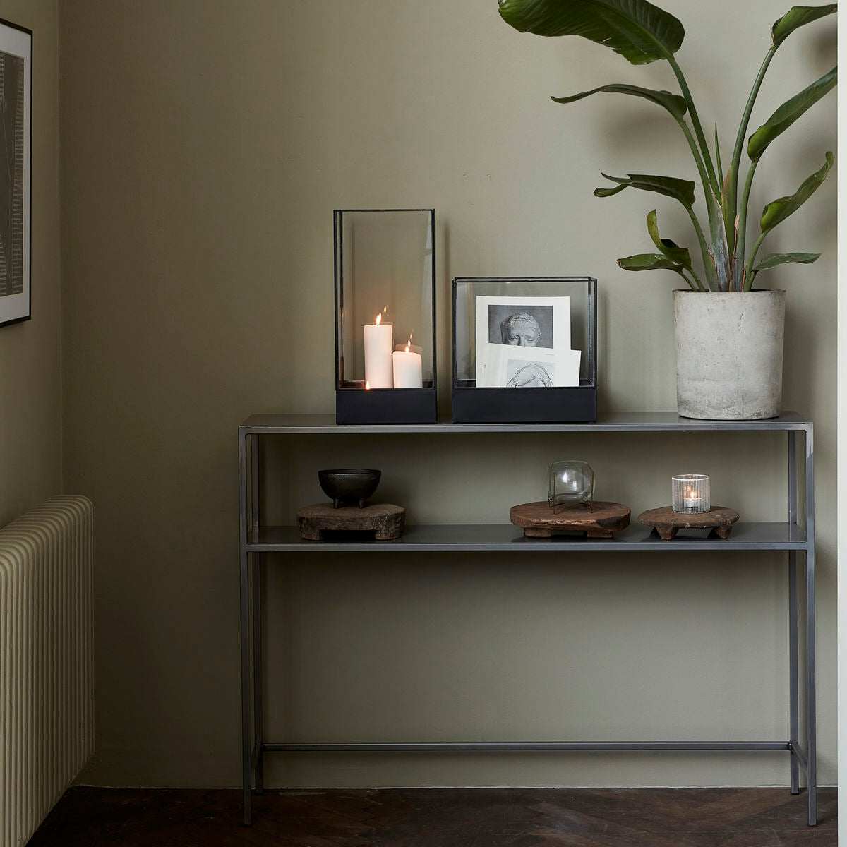 House Doctor - näyttölaatikko, HDPlant, musta antiikki