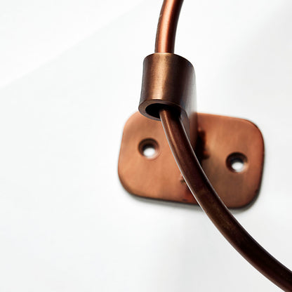 House Doctor - Håndklædeholder, Pati, Bruneret messing - l: 23 cm, dia: 20 cm - House Doctor - DesignGaragen.dk
