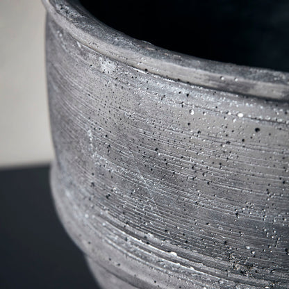 House Doctor - Urtepotte, Ground, Beton - h: 18 cm, dia: 28 cm - House Doctor - DesignGaragen.dk