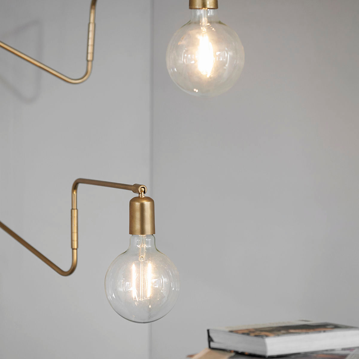 House Doctor - LED -päärynä, selkeä sisustus, valmis - L: 17,5 cm, Dia: 12,5 cm