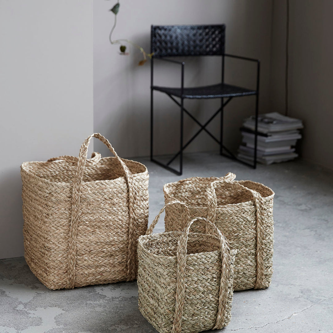 Talo -lääkäri - käyrä, sikar, luonnollinen - L: L: 40 cm, W: 40 cm, H: 38 cm, M:, L: 35 cm, W: 35 cm, H: 32 cm, S:, L: 30 cm, W: 30 cm, H: 26 cm
