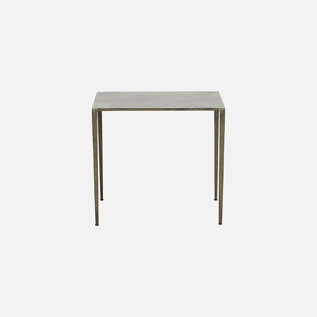 House Doctor Side -pöytä, Ranchi, Antique Gray-L: 50 cm, W: 50 cm, H: 45 cm