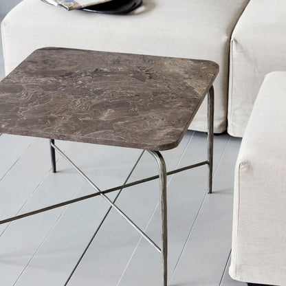 House Doctor-sohvapöytä, Neliö, Ruskea-l: 60 cm, leveys: 60 cm, K: 45 cm