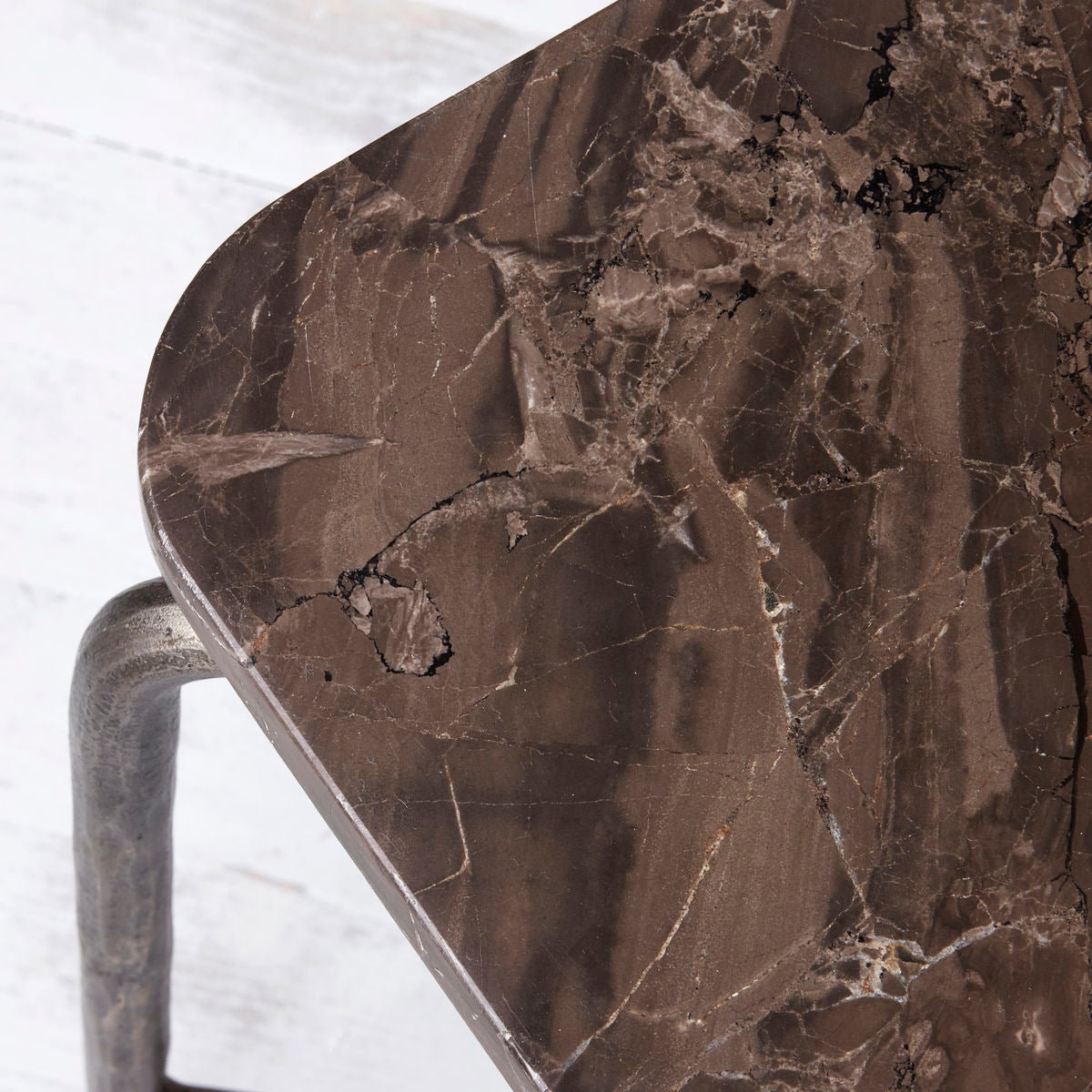 House Doctor - Sohvapöytä, Neliö, Ruskea - P: 80 cm, leveys: 80 cm, K: 45 cm