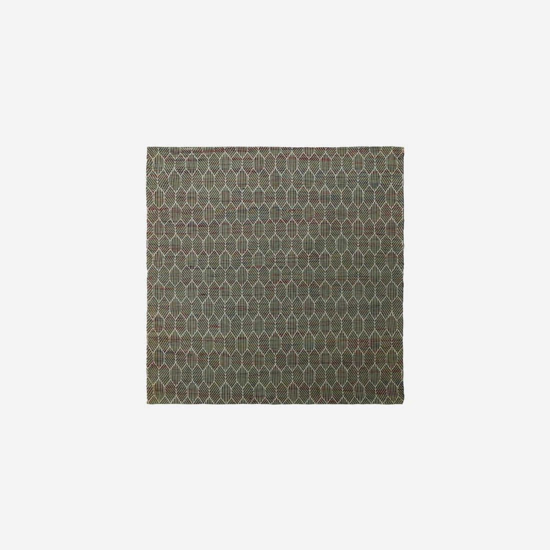 House Doctor Rug, Agon, Green-L: 180 cm, W: 180 cm