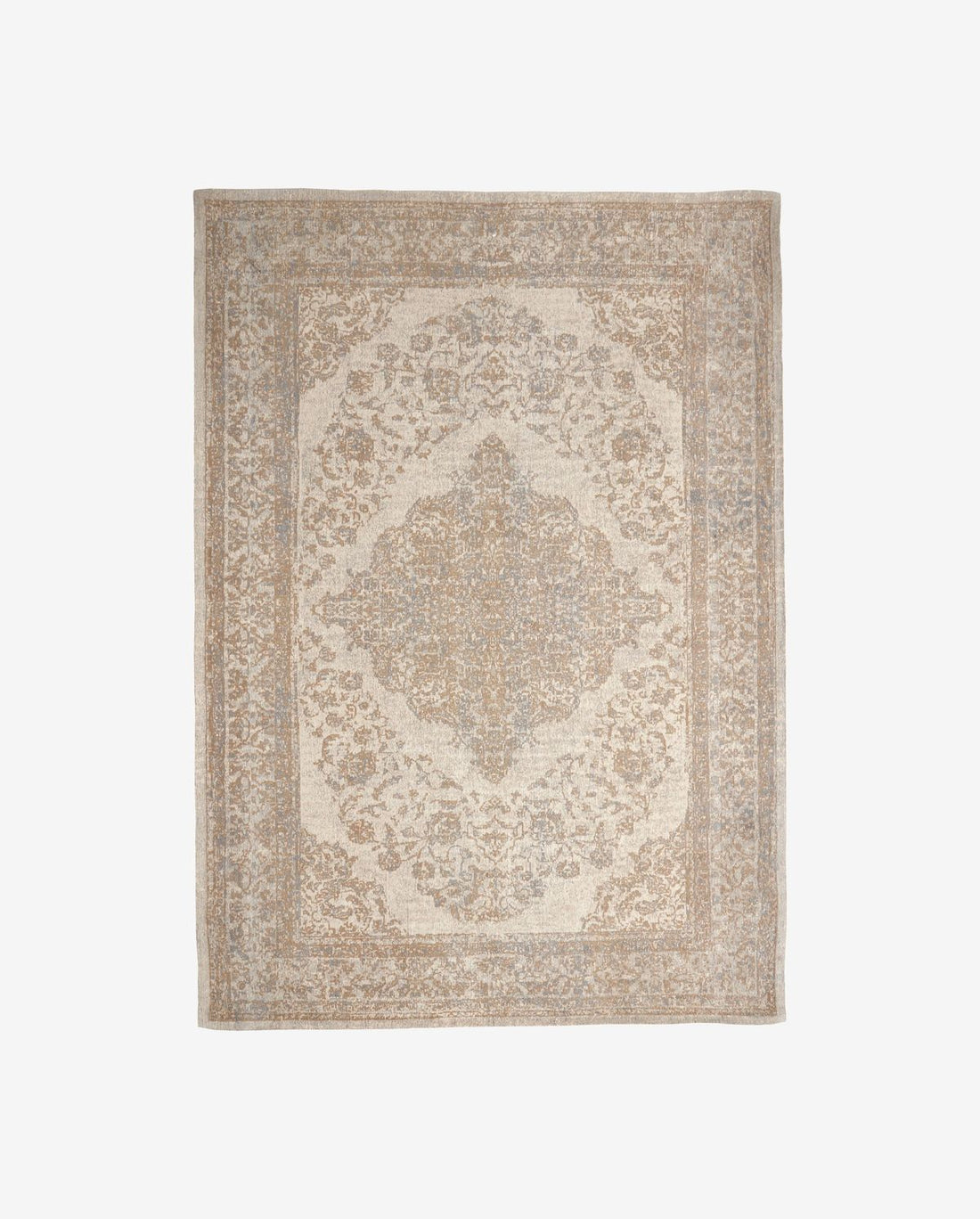 Pearl kudottu puuvillapeitto - 200x290 - hiekka/beige