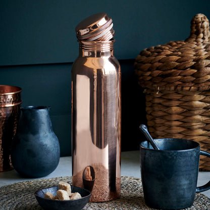 House Doctor Bottle, AL, Copper-H: 28 cm, Dia: 7,5 cm