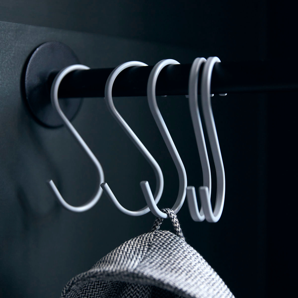 Talo -lääkäri - Knakka, napsautus, hopea - L: 4,8 cm, W: 0,5 cm, H: 10 cm