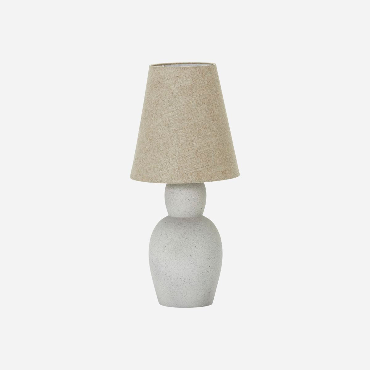 House Doctor Table Lamp Incl. Lampunvarjostin, Orga, hiekka-H: 67 cm, Dia: 27 cm