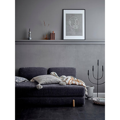 Bloomingville Bloomingville Groove Daybed, Grå, Polyester - DesignGaragen.dk.