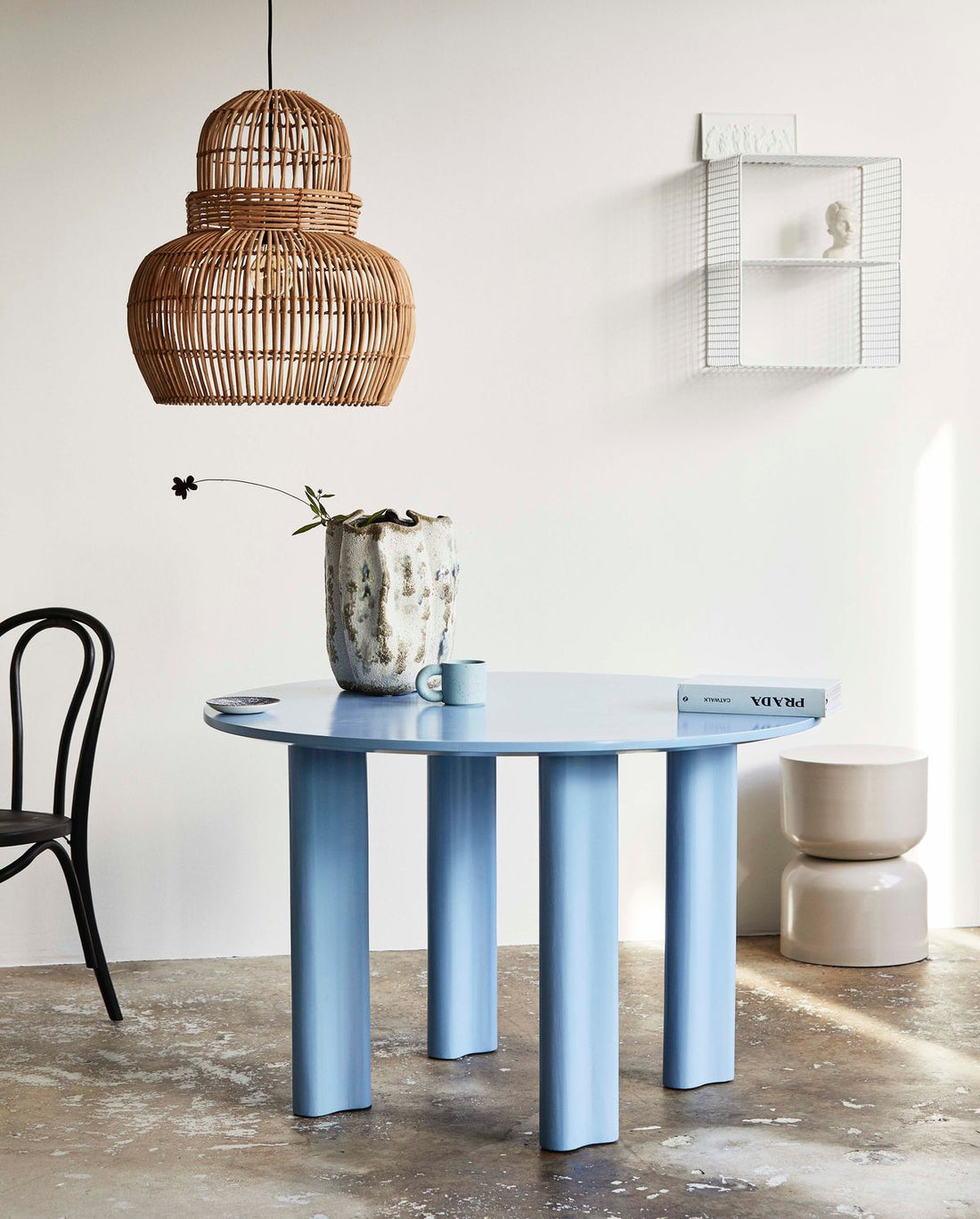 Budva -lampunvarjostin rottinki