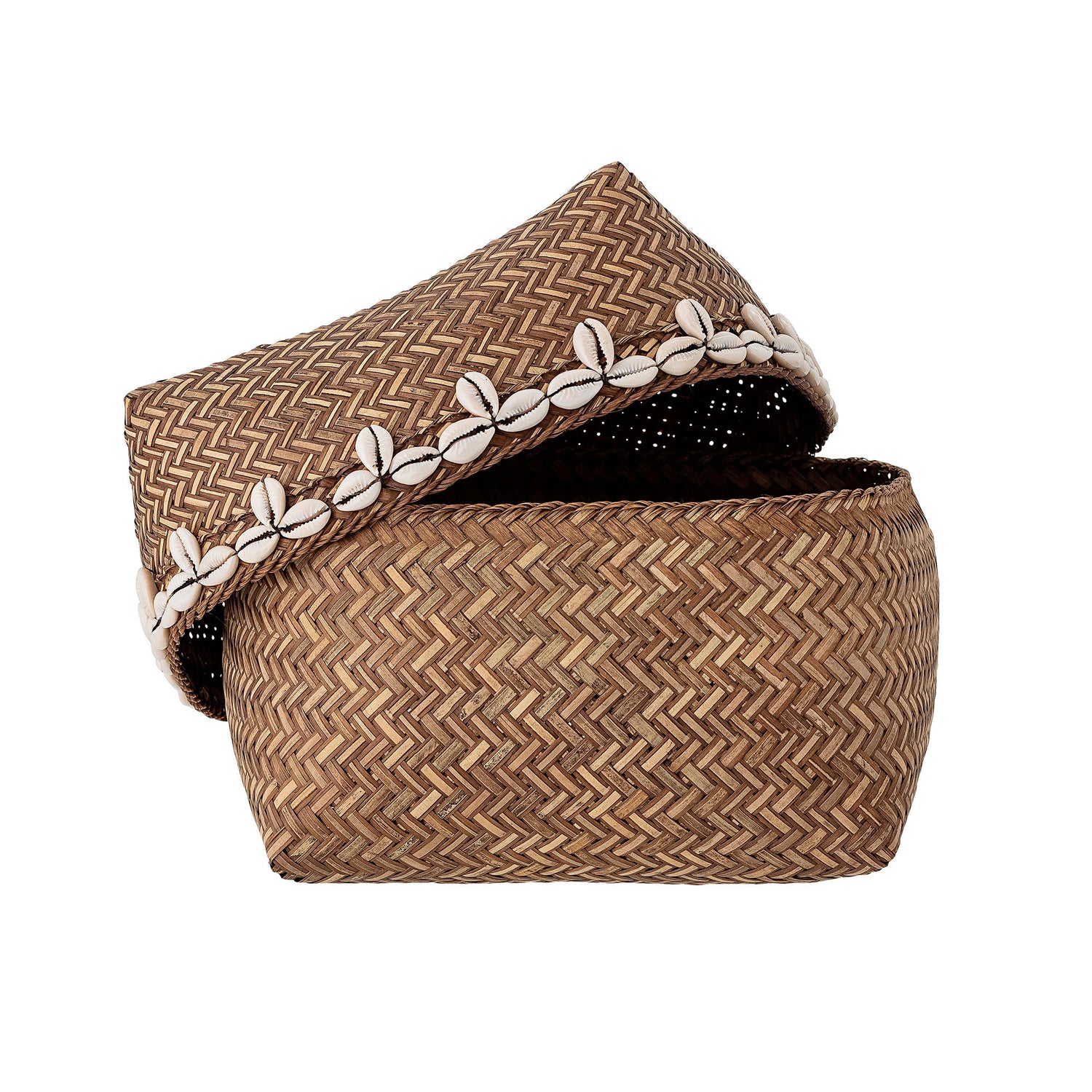 Bloomingville Seval Basket W/kansi, luonto, bambu