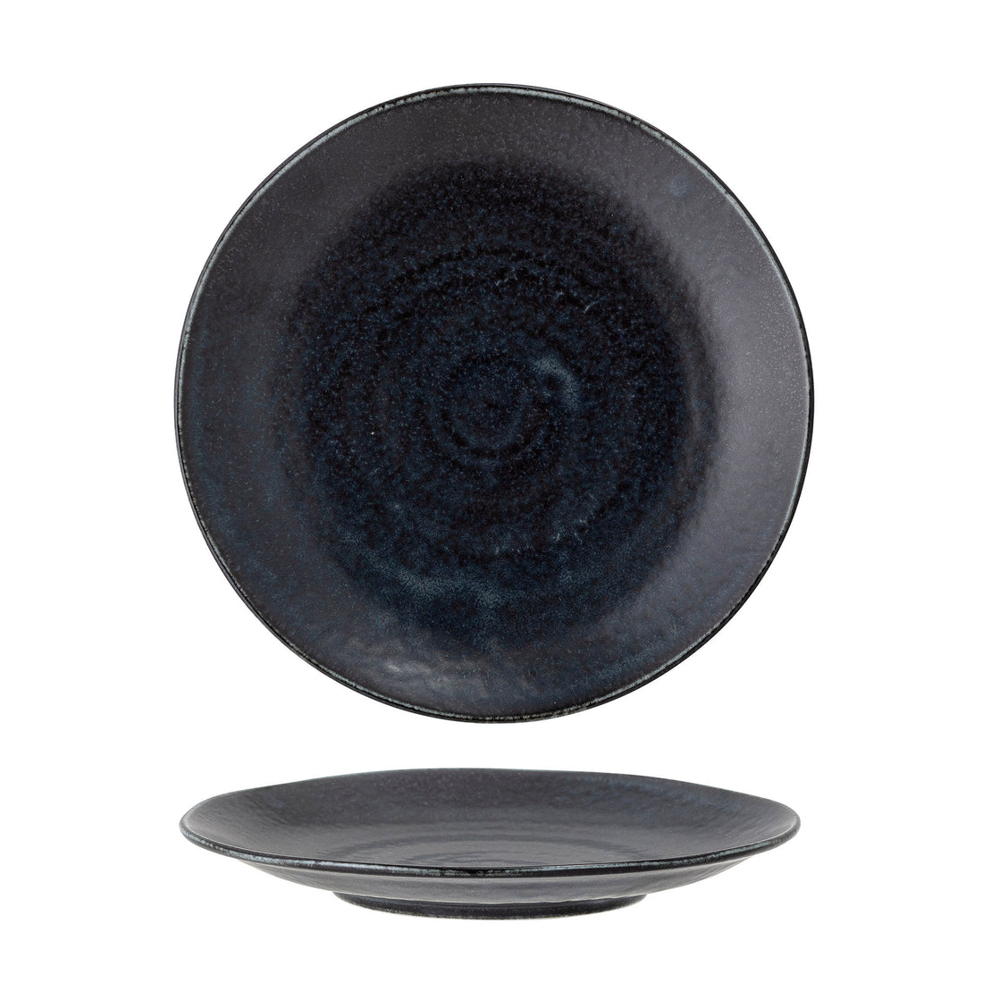 Bloomingville Yoko Plate, Sort, Porcelæn - Bloomingville - DesignGaragen.dk