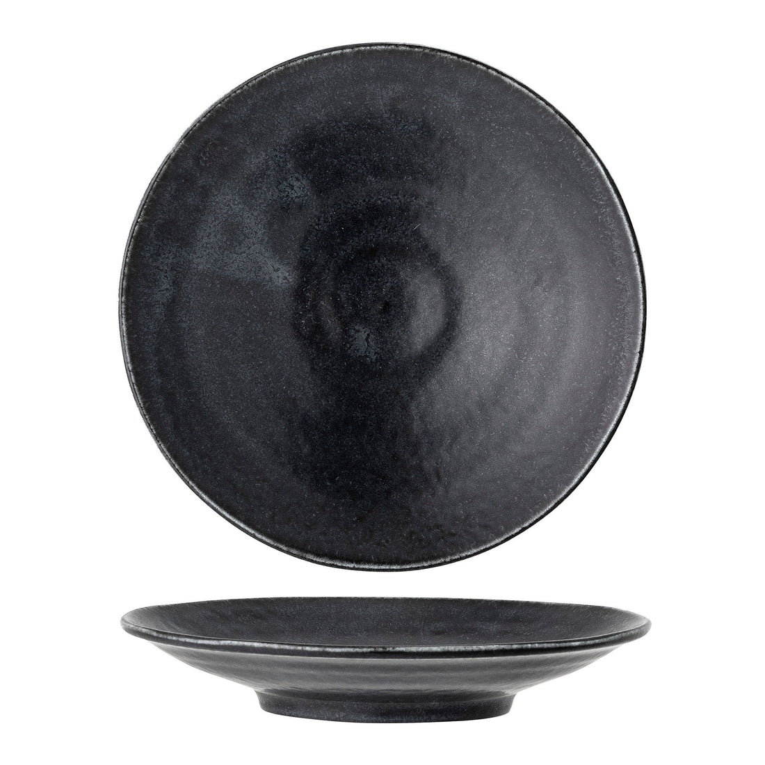 Bloomingville Yoko Plate, Sort, Porcelæn - Bloomingville - DesignGaragen.dk