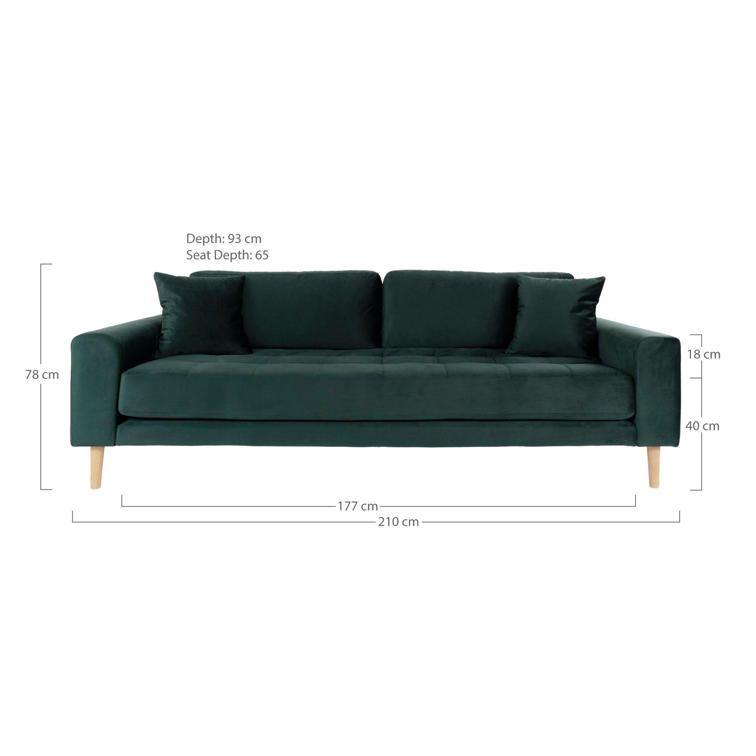 House Nordic - Lido 3 -hengen sohva