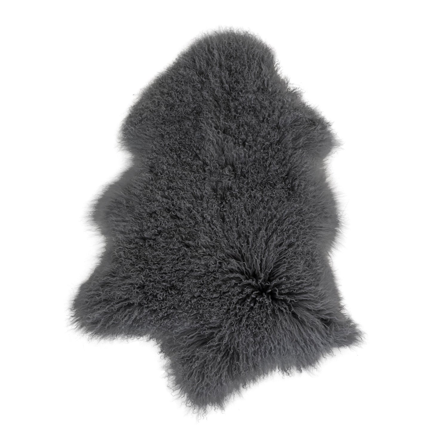 Mongolian nahka - Mongolian nahka, harmaa, 50x90 cm