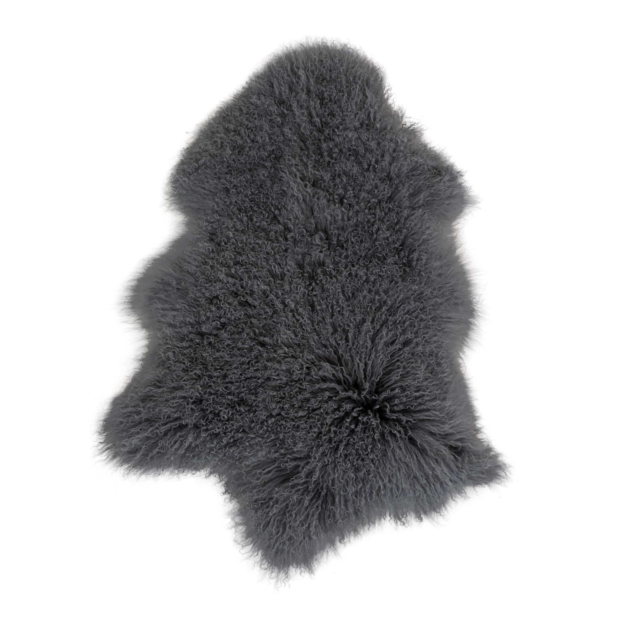 Mongolian nahka - Mongolian nahka, harmaa, 50x90 cm