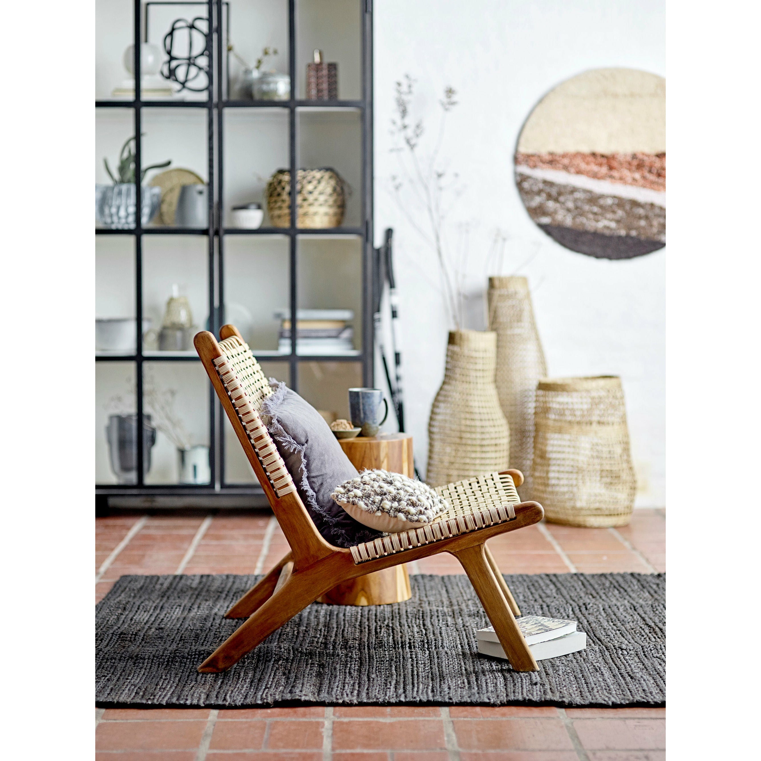 Bloomingville Bloomingville Keila Lounge Stol, Natur, Teak - DesignGaragen.dk.