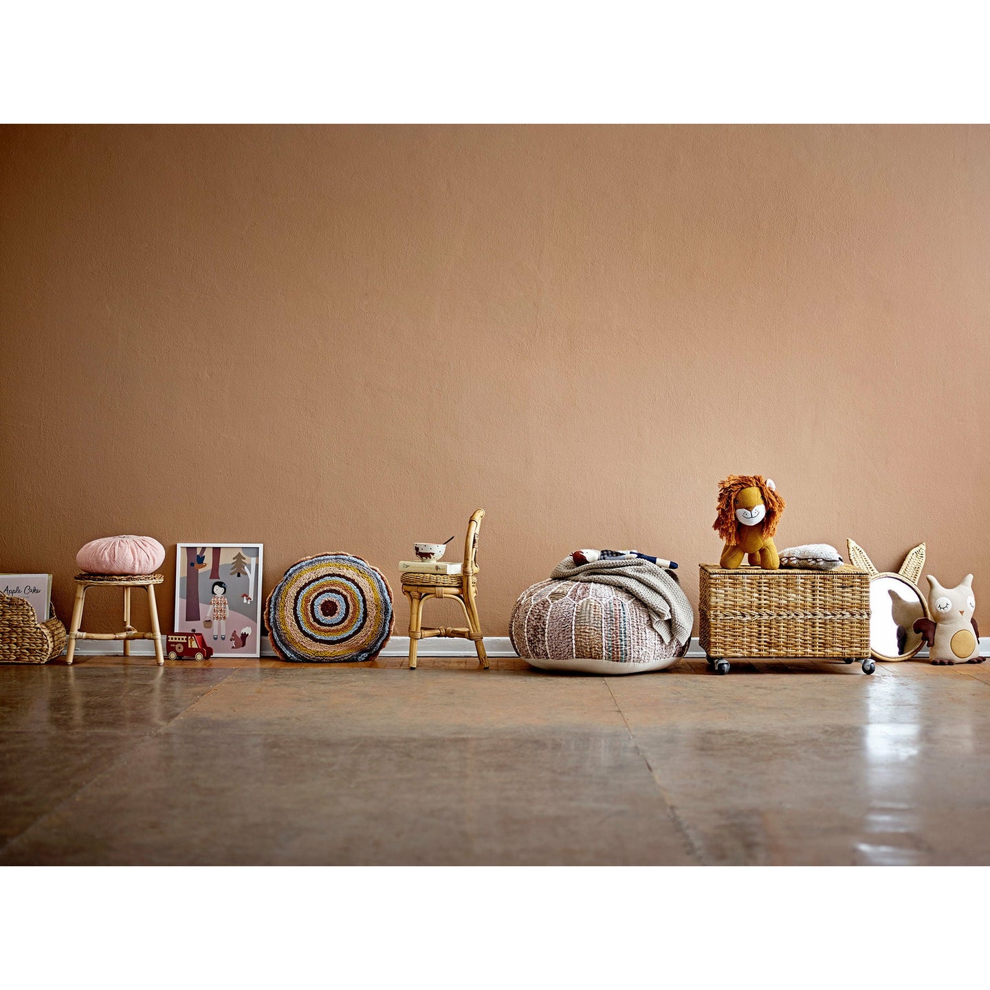 Bloomingville MINI Gytta Ramme, Hvid, Fyr - Bloomingville MINI - DesignGaragen.dk