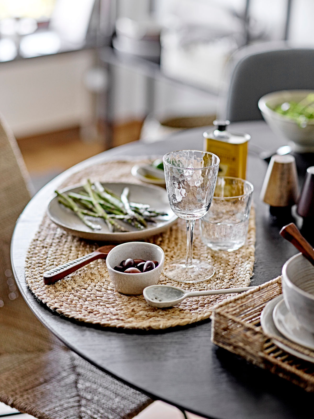 Bloomingville Asali -viinilasi, kirkas, lasi