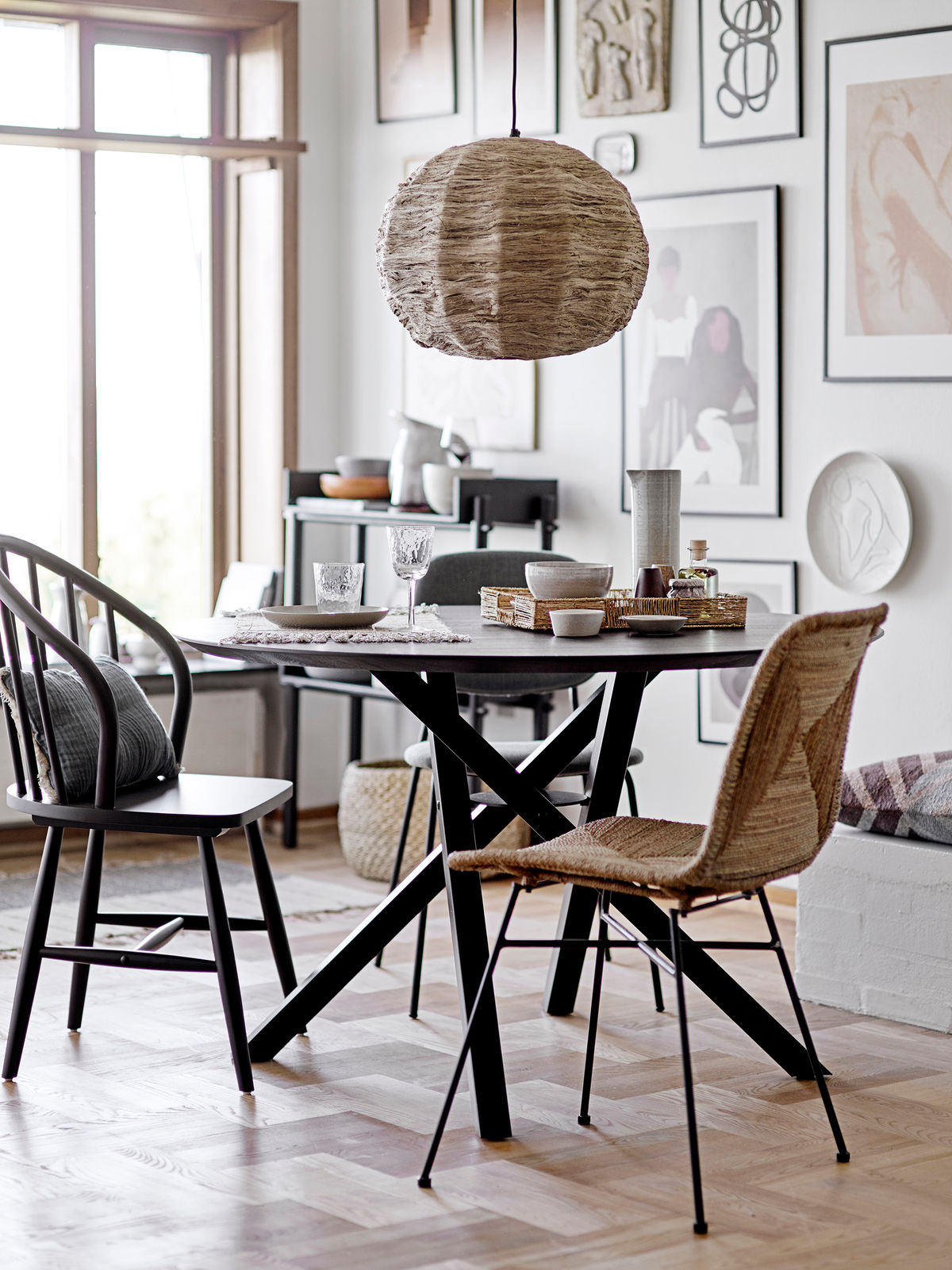 Bloomingville Asali -viinilasi, kirkas, lasi