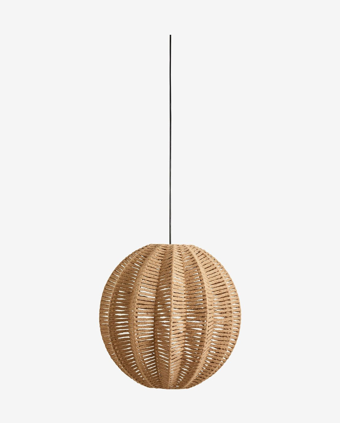 Juta -riipus juutissa - Ø45 cm - luonto