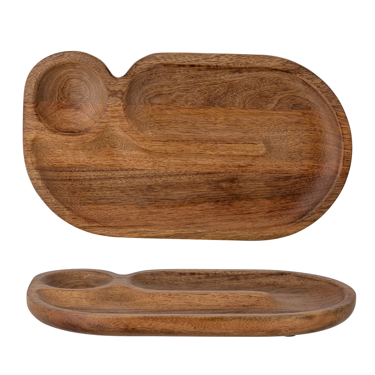 Luova kokoelma Saben tarjoiluastia, ruskea, mango