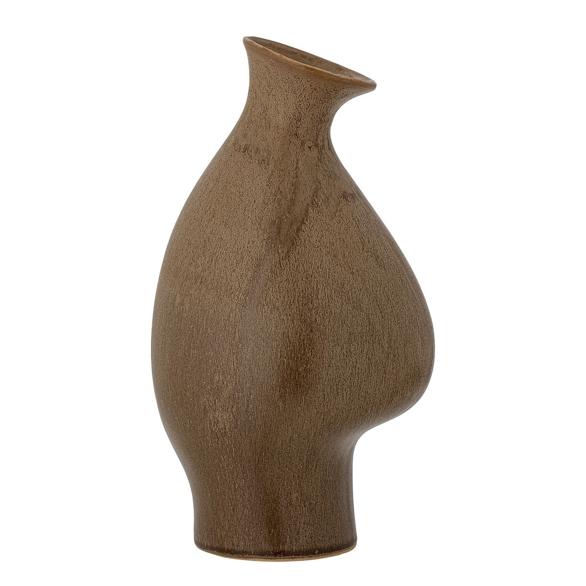 Bloomingville Celin Vase, Brun, Stentøj - Bloomingville - DesignGaragen.dk