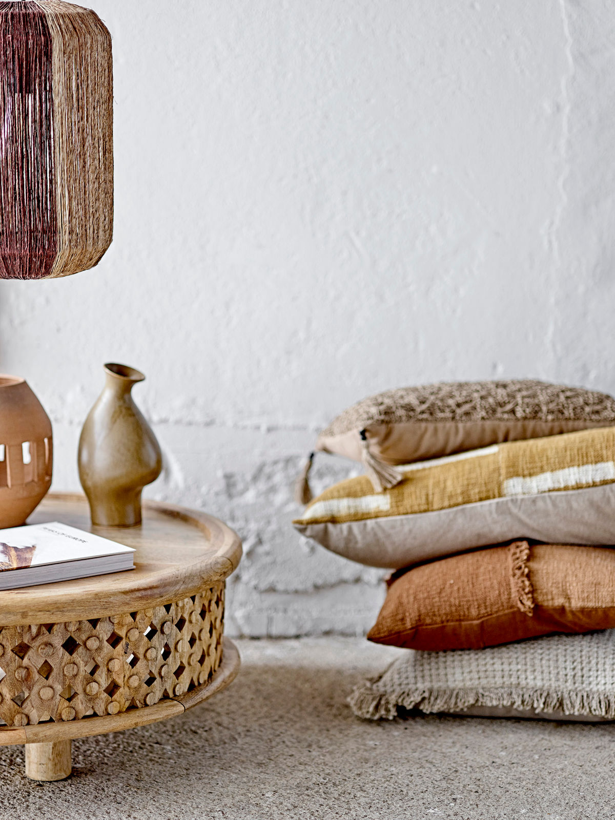 Bloomingville Celin Vase, Brun, Stentøj - Bloomingville - DesignGaragen.dk