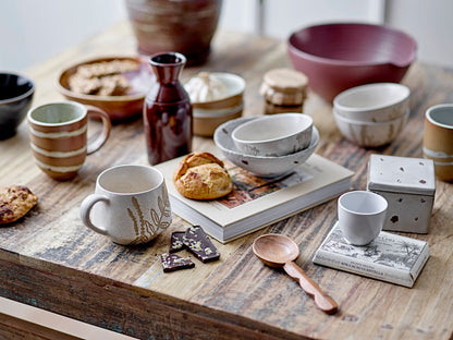 Creative Collection Primrose Skål, Natur, Stentøj - Creative Collection - DesignGaragen.dk