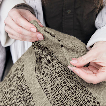 By Nord Decorative tyynynpäällinen, Ashild, Haze w. hiili-l: 60 cm, leveys: 60 cm