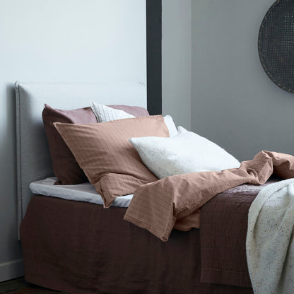 Kirjoittanut Nord-Bed Set, Dagny, Straw W. Bark-L: 200 cm, W: 140 cm, W: 63 cm, H: 60 cm