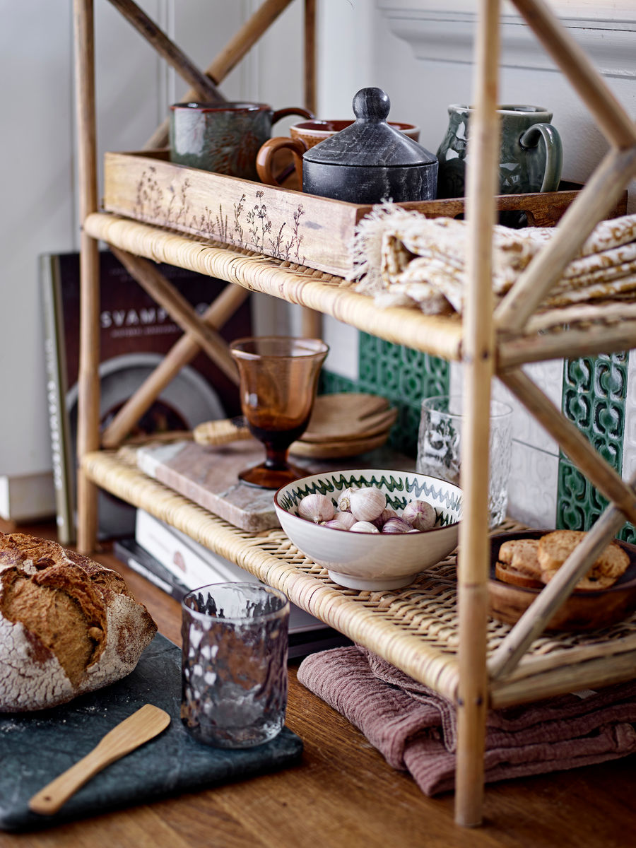 Bloomingville Margie -leikkauslauta, vihreä, marmori