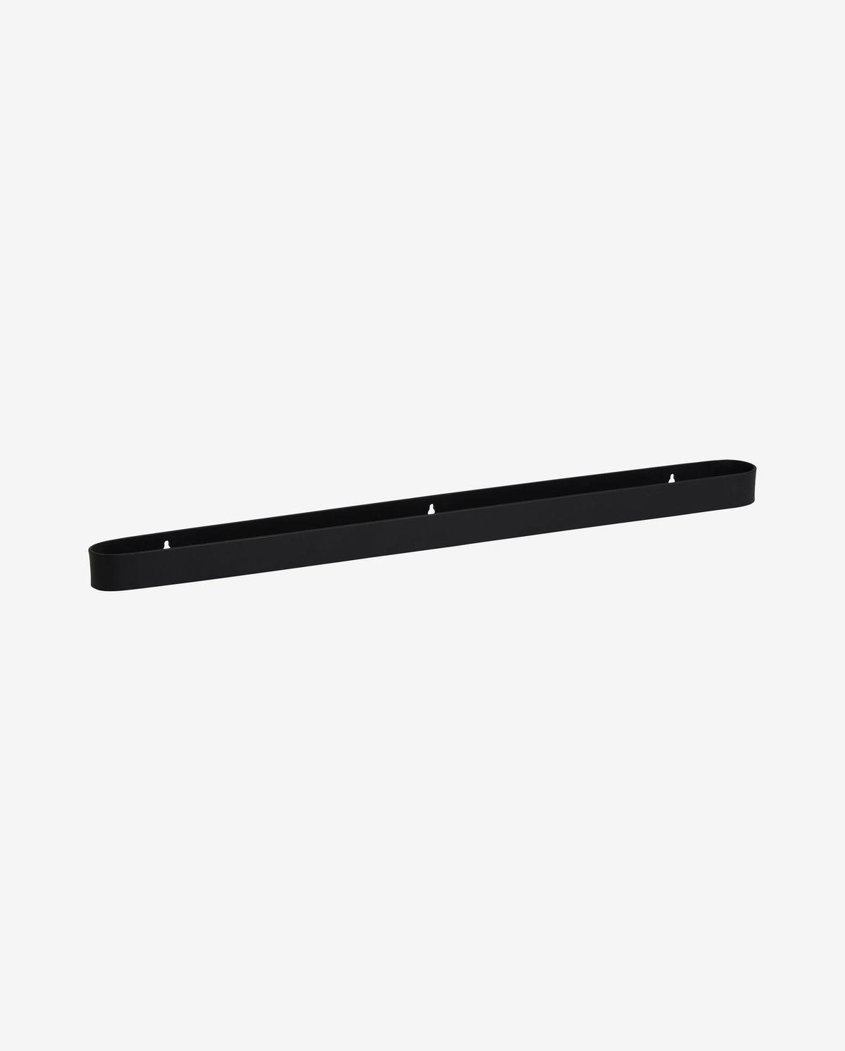 Sotra -pyyhepidike ruostumattomasta teräksestä - L65,5 cm - musta