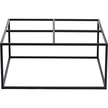 House Doctor Pöytäkehys, matta musta, 100x100 cm, h.: 45 cm