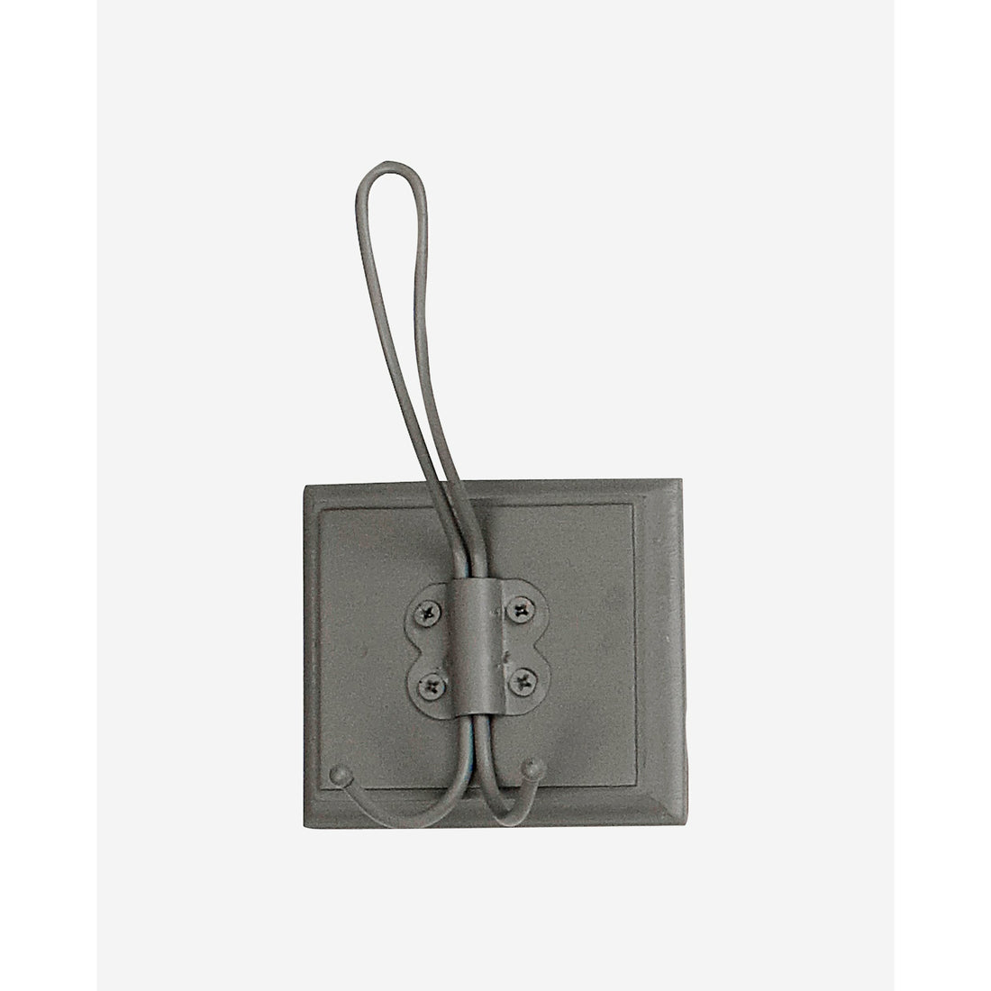 Nordal - Knage i træ og metal - 9x10 cm - grå - Nordal - DesignGaragen.dk