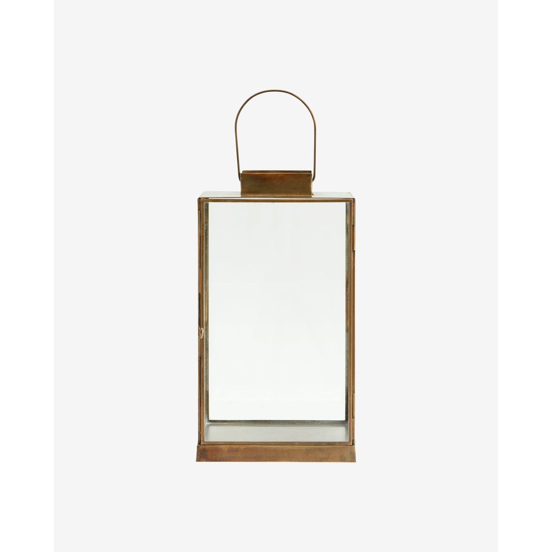 Antiikkiset lyhdyt raudassa - H35 cm - kultapinta