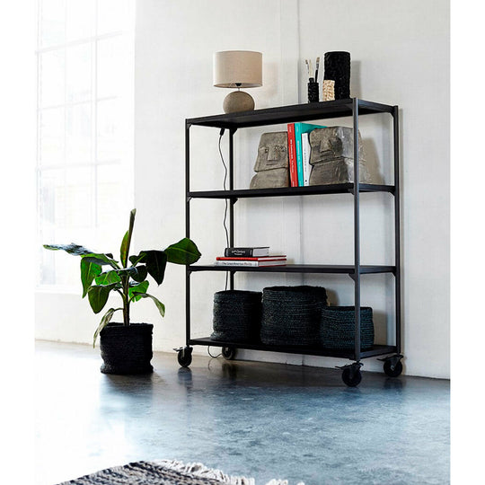 Reol Bronx - LGB - Jern - W: 120 H: 140 D: 40 cm - Muubs - DesignGaragen.dk