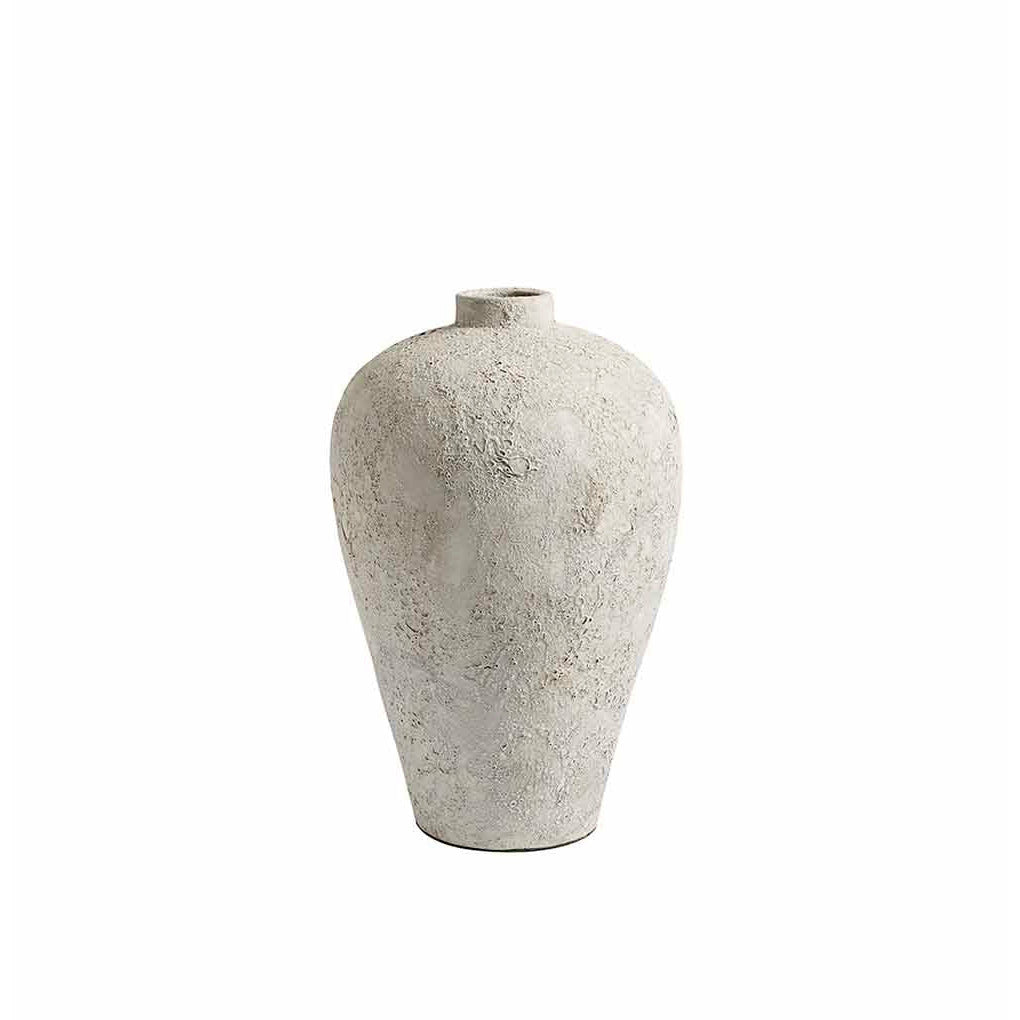 Krukke Luna Grey 60 - grå - Terracotta - H: 60 Ø: 35 cm - Muubs - DesignGaragen.dk