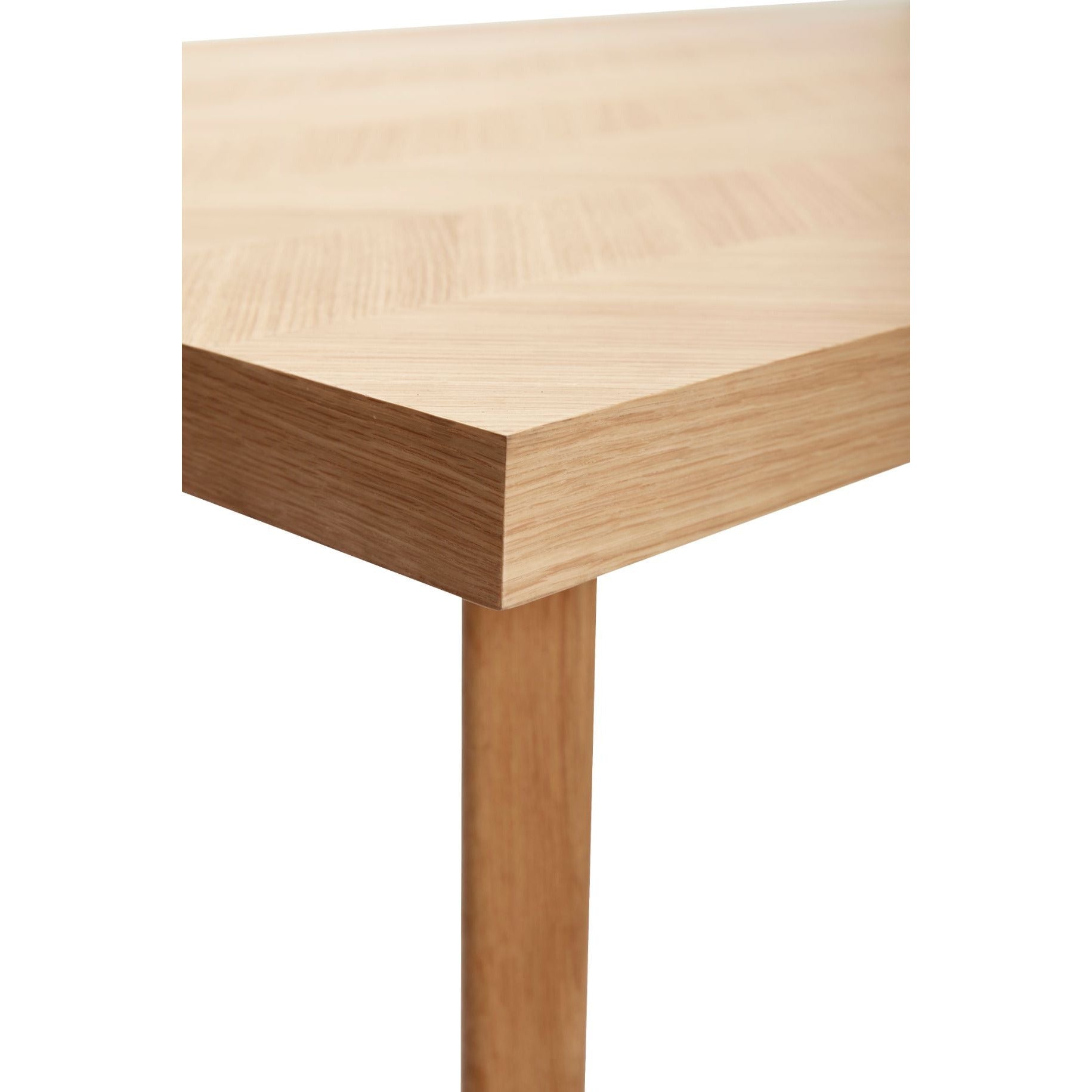 Hübsch - Pöytä, tammi, sillirunka, FSC, luonto - 200x100xh75cm