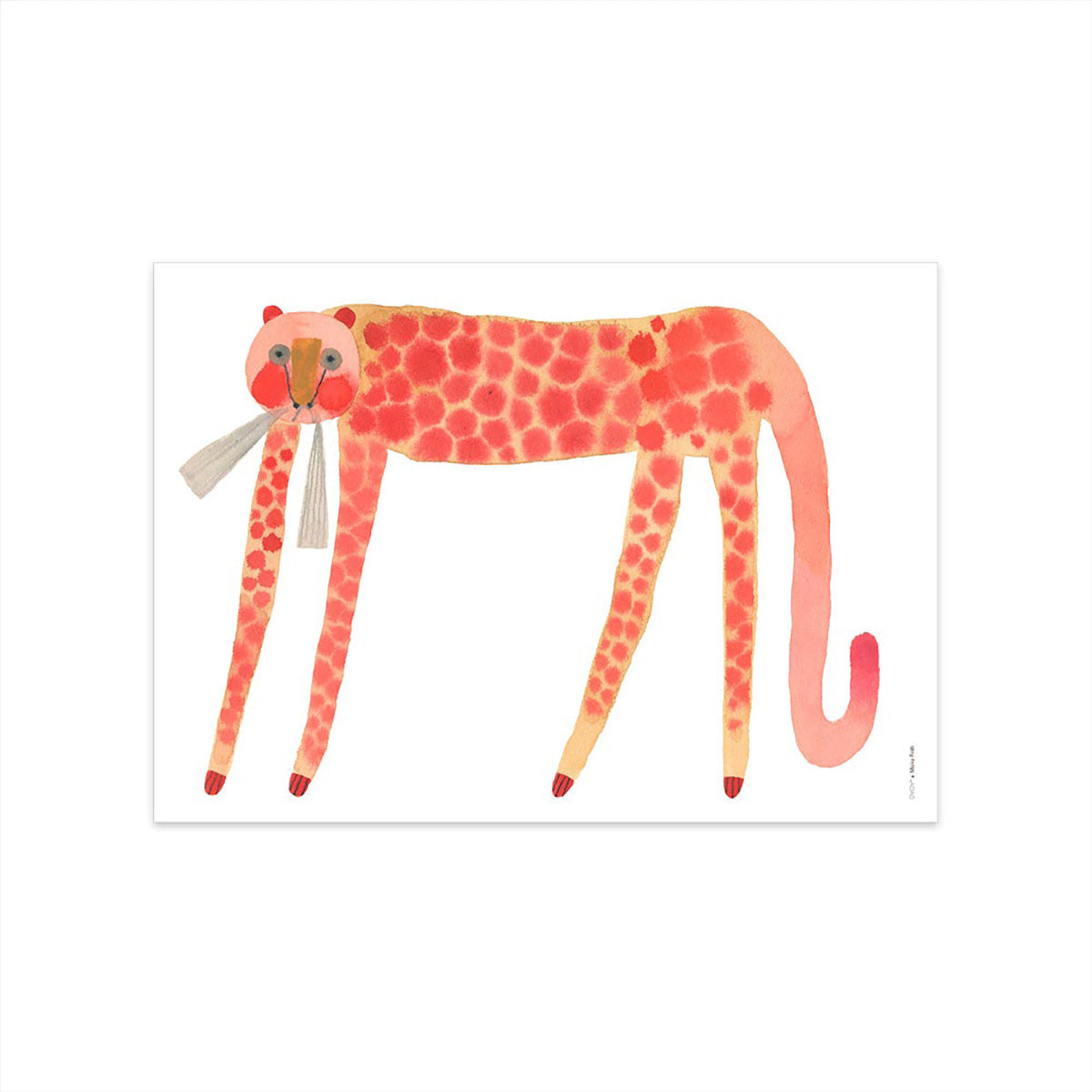 Oyoy elävä mansikkakissan juliste