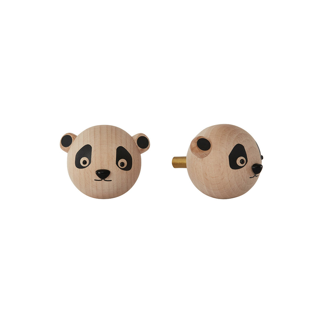 OYOY MINI Mini Knage - Panda - Natur