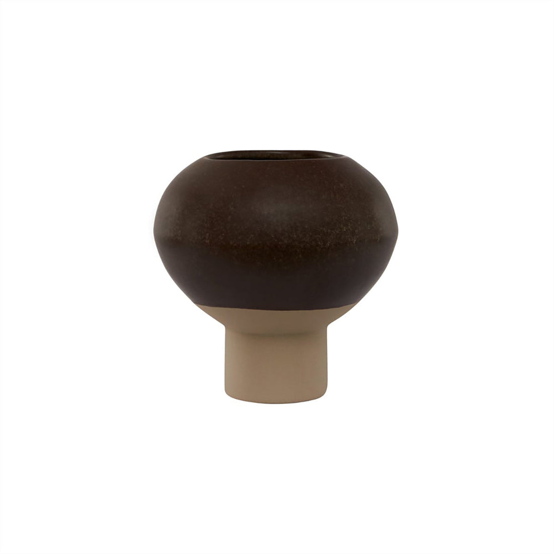 OYOY LIVING Hagi Vase - Brun