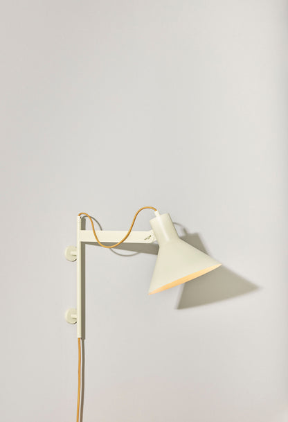 Hübsch Studio Wall Lamp Beige/Oranssi
