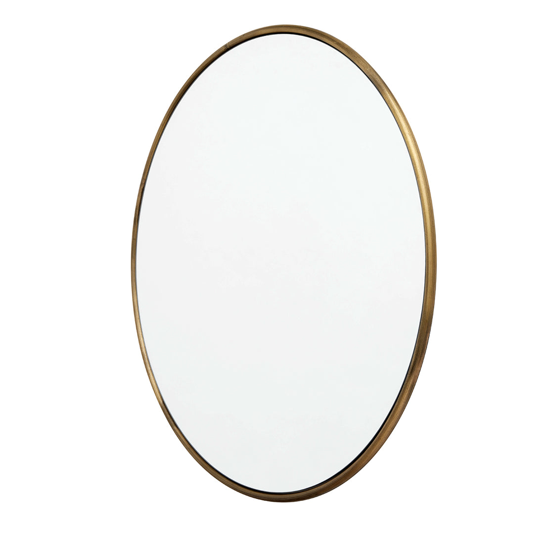 Vægspejl rundt Copenhagen S - Antik messing - Jern - D: 1,5 Ø: 80 cm - Muubs - DesignGaragen.dk