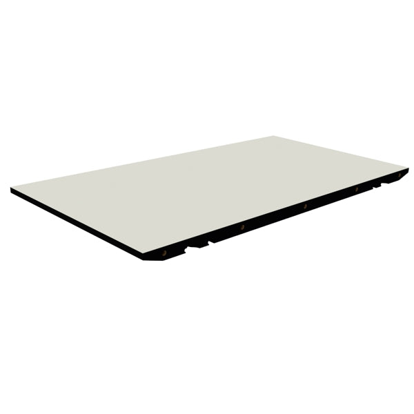 T1 Lisälevy Andersen T1 -ruokapöydälle - valkoinen laminaatti K1040 - 50x95 cm