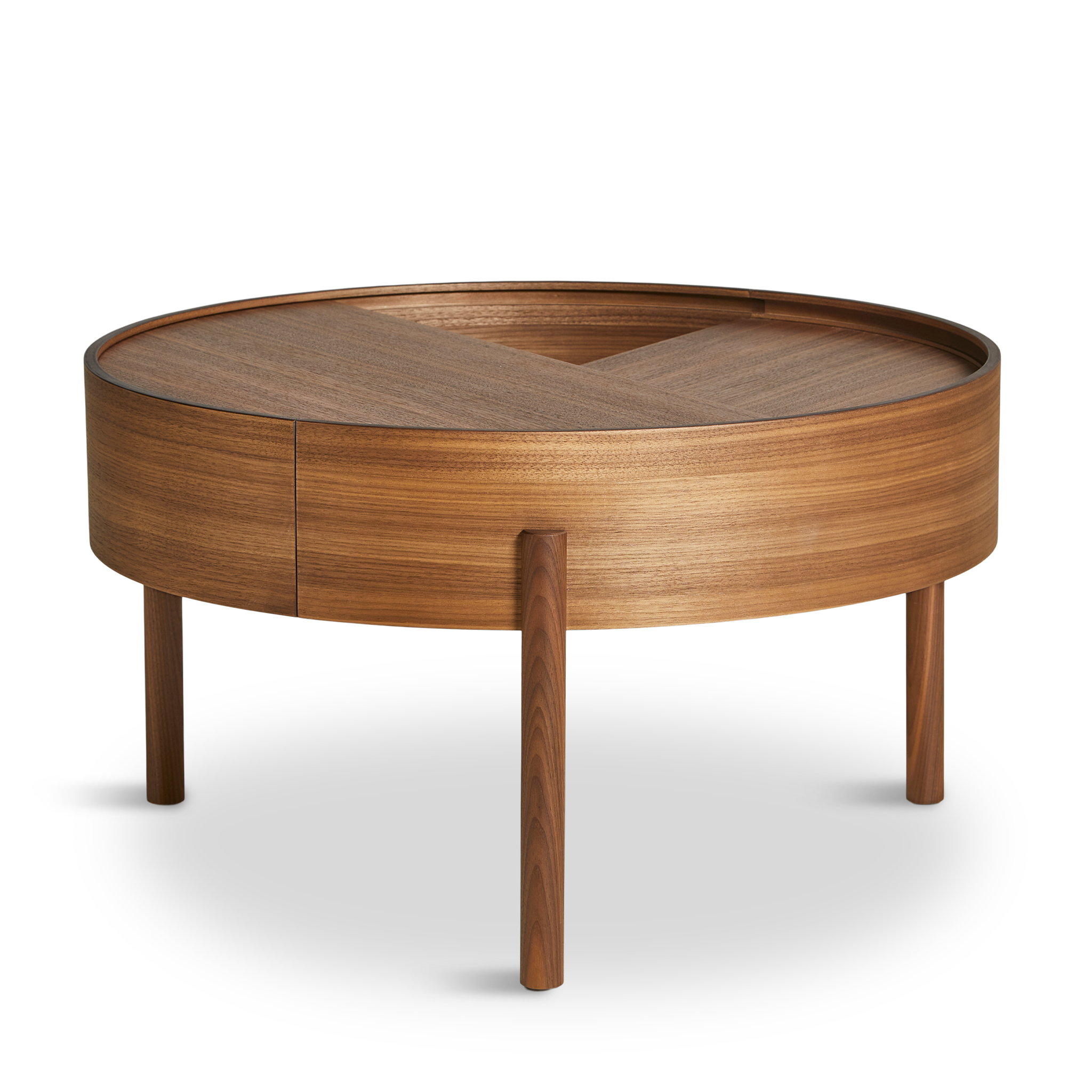 WOUD - Arc coffee table (66 cm) - Walnut - WOUD - DesignGaragen.dk